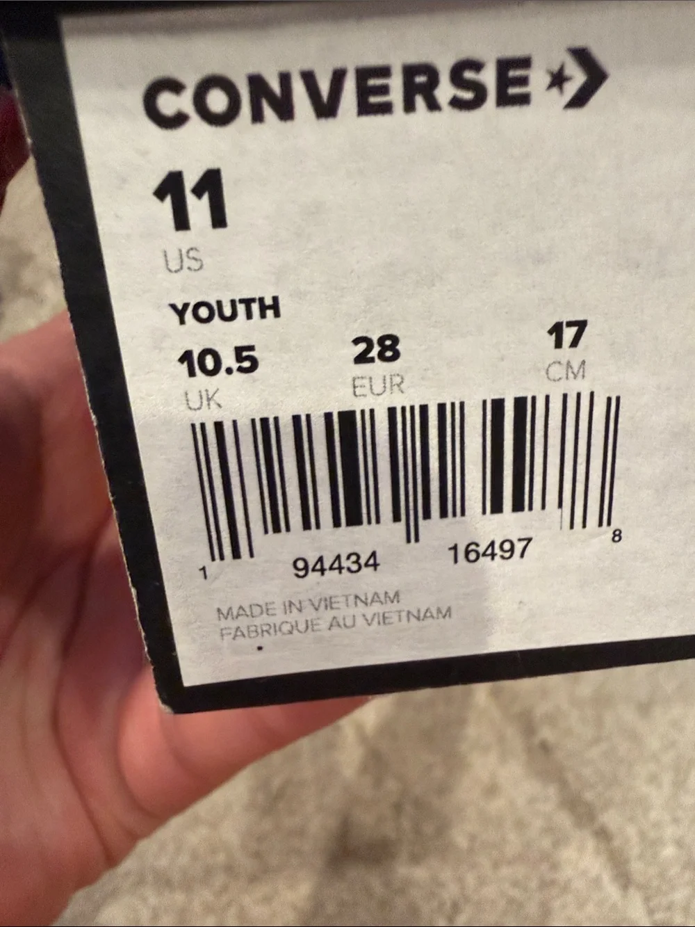 Converse sneakers